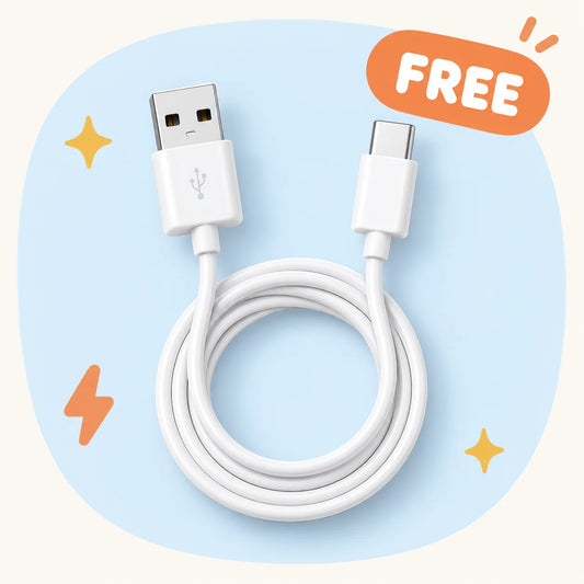 Free USB-C Charging cable