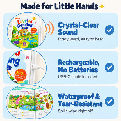 Lumi Learn™ Leveled Reading Sound Book